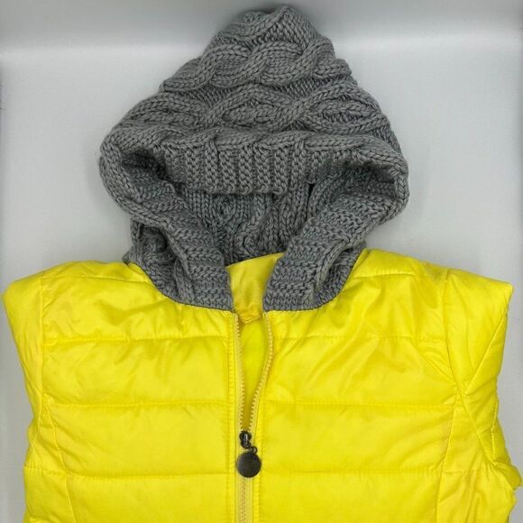 Hooded Yellow Bomber Jacket - Picture 1 of 9